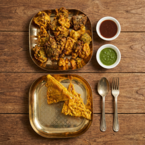 MIX PAKODE (ALOO, PALAK, ONION)