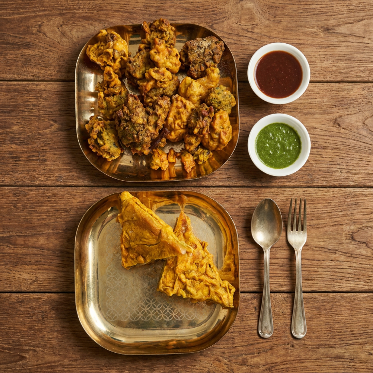 MIX PAKODE (ALOO, PALAK, ONION)